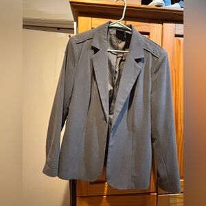 George  Heather Gray Stretch Blazer
Good condition 
Size medium ( 8-10)